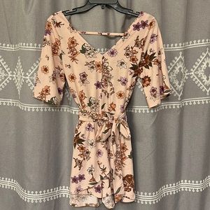Floral Romper XS